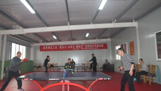 2015年，新藝杯鹽官總工會承辦“聚合協(xié)-比活力-賽動力”迎新春乒乓球比賽